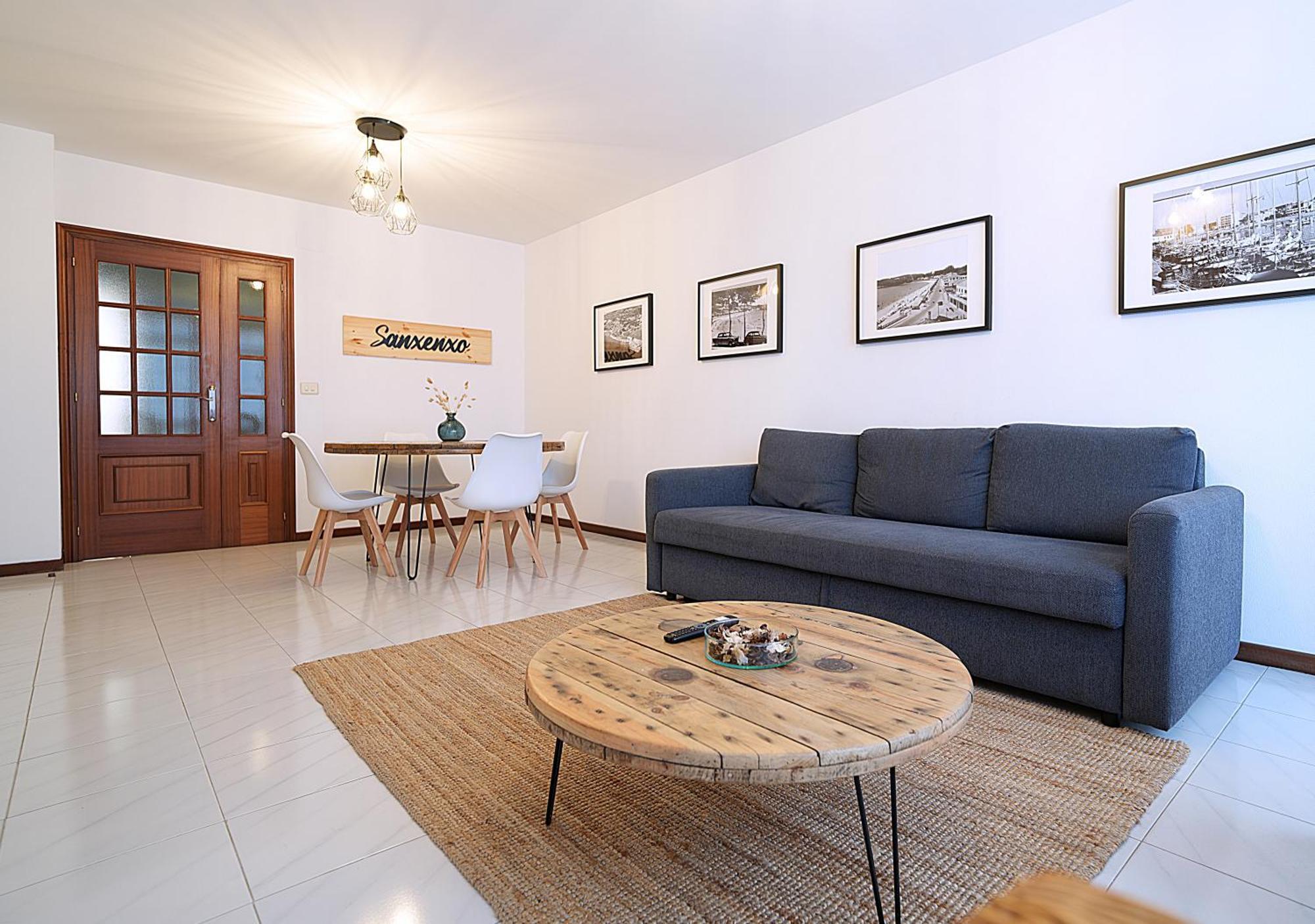 Apartamento De Playa En Sanxenxo Con Parking المظهر الخارجي الصورة