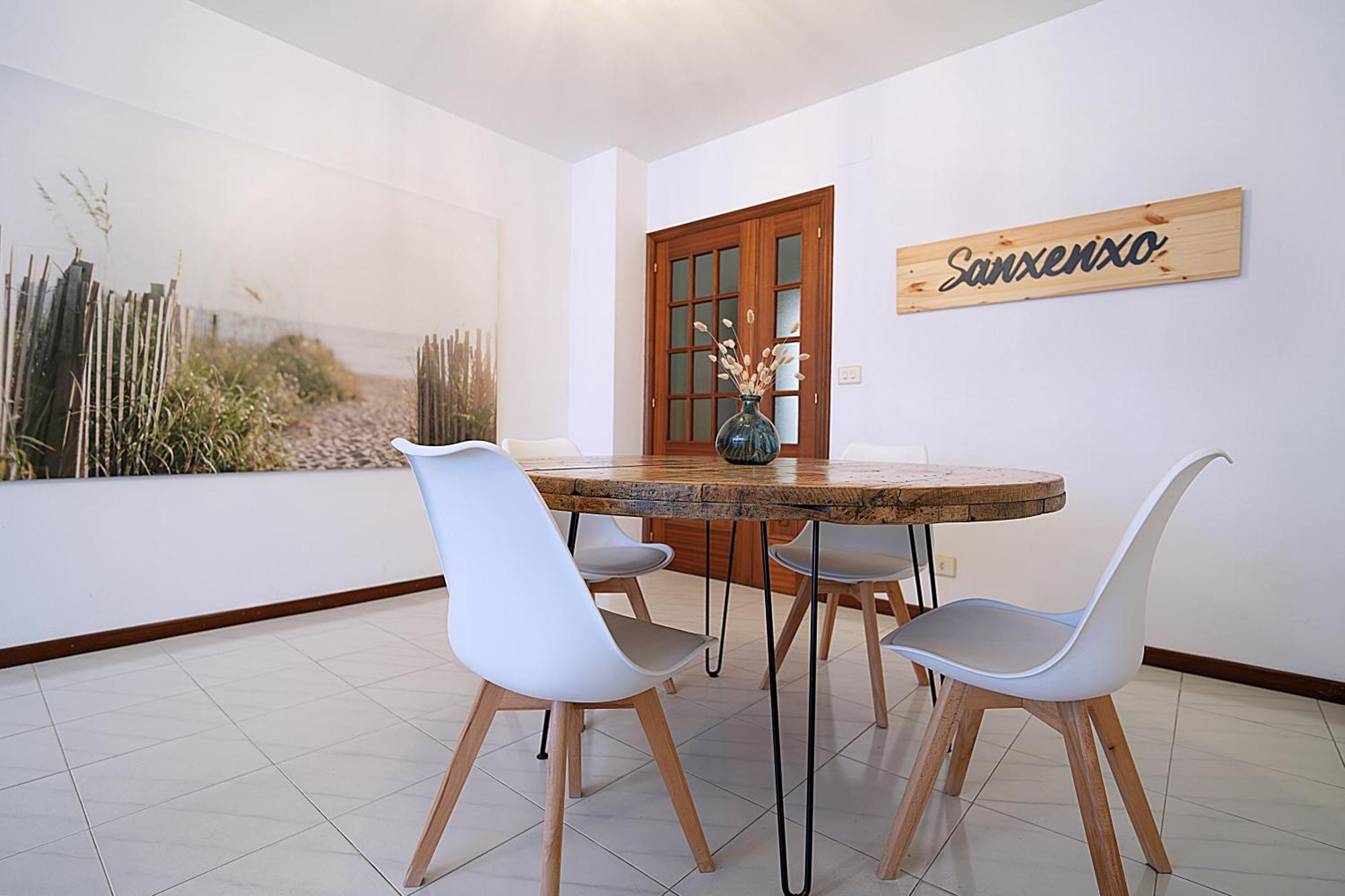 Apartamento De Playa En Sanxenxo Con Parking المظهر الخارجي الصورة